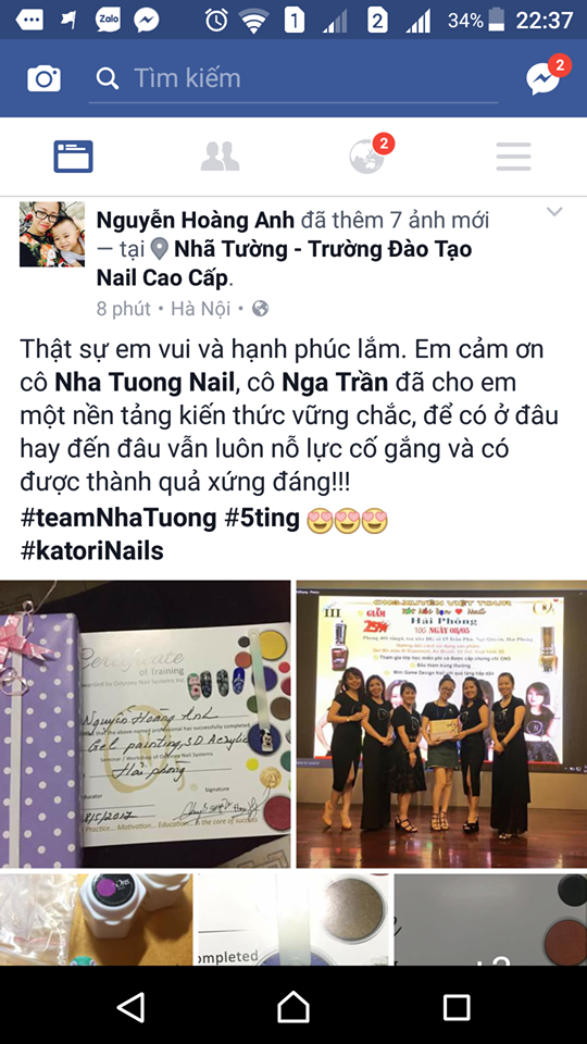 học vẽ móng tay nghệ thuật 1