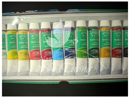 Bột vẽ cọ bản