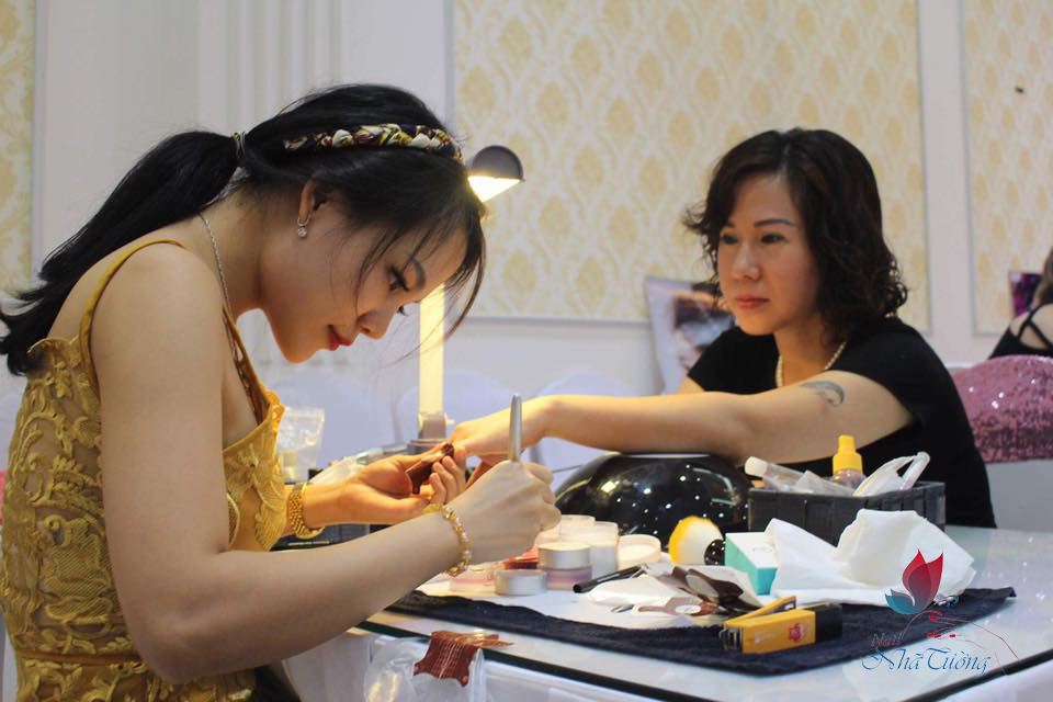 đào tạo nail nhã tường