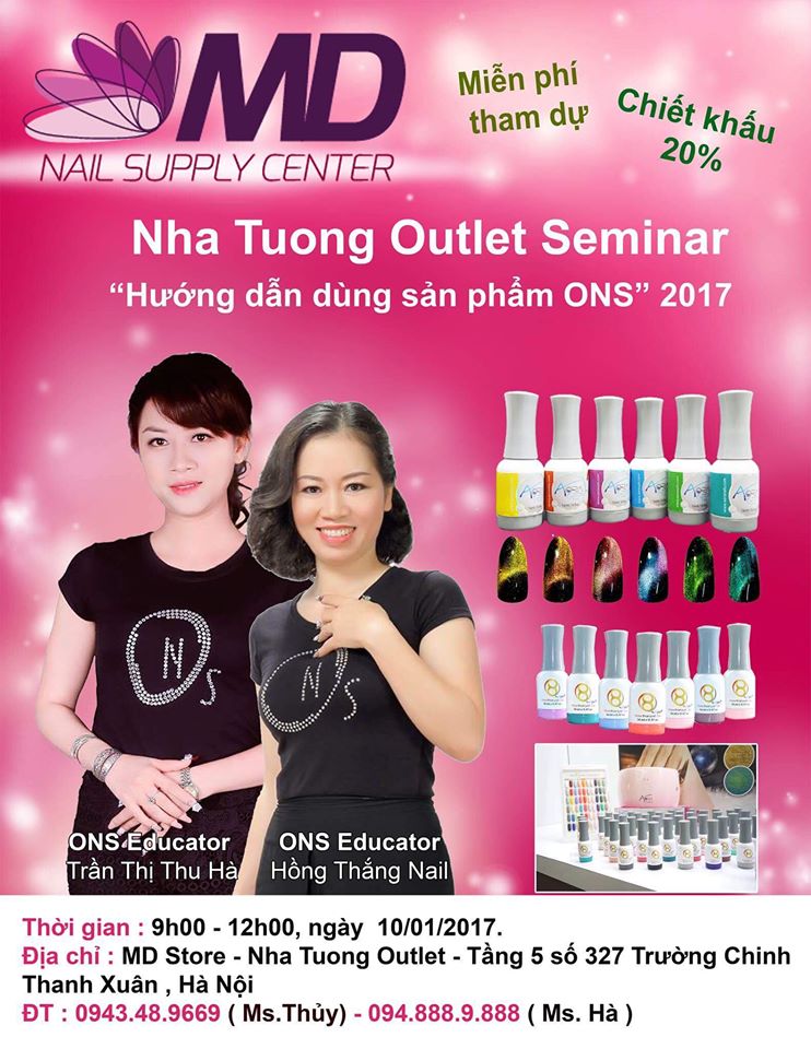 Seminar Nhã Tường Oulet hướng dẫn sử dụng sản phẩm ONS Seminar Nhã Tường Oulet hướng dẫn sử dụng sản phẩm ONS