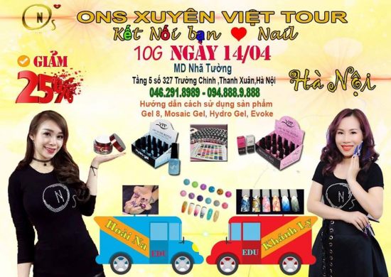 Sự kiện dạy vẽ nail cơ bản hoàn toàn miễn phí