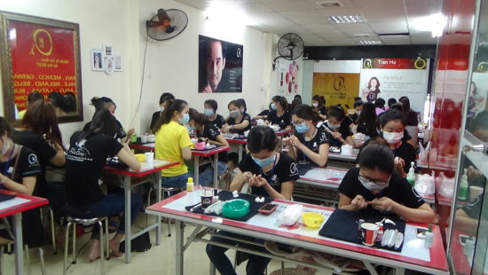 Học nail ở đâu tốt Hà Nội , địa chỉ dạy nail chuyên nghiệp