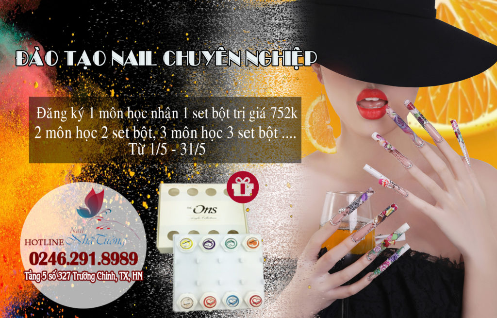 Khuyến mãi khóa học nail