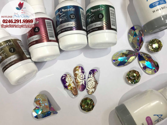 Mẫu học viên học nail ở Nhã Tường Nail