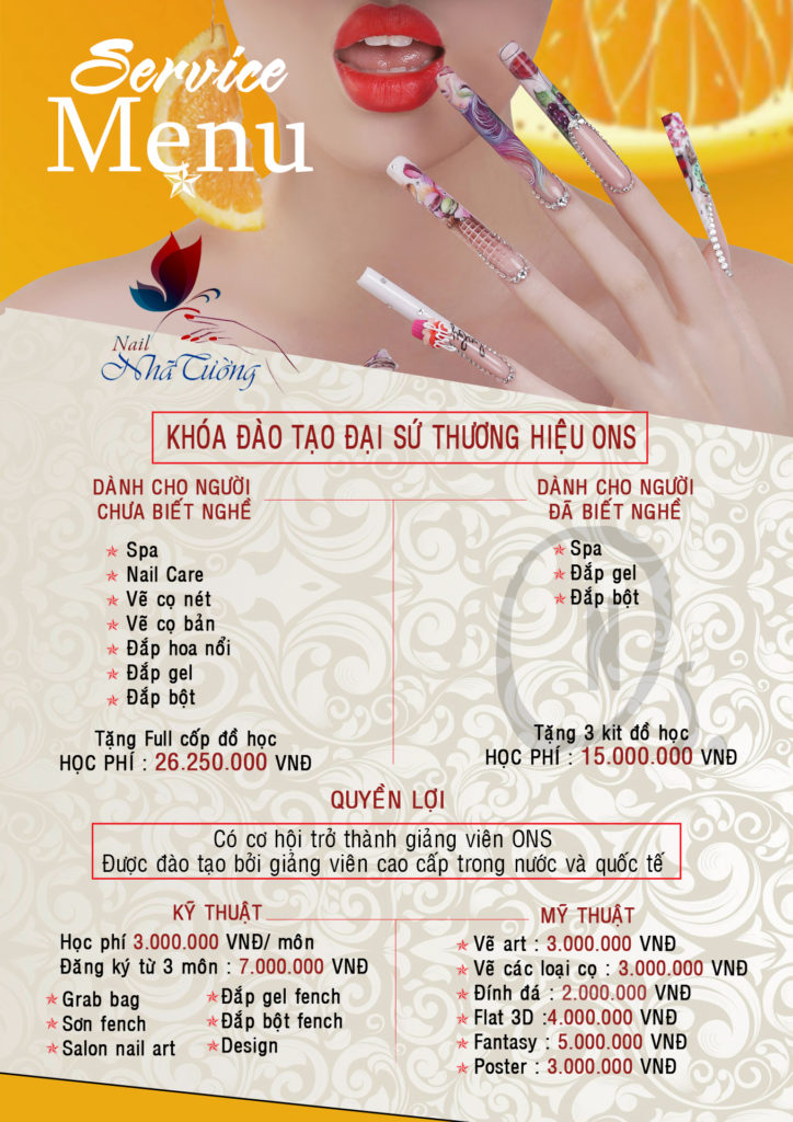 khóa học nail cơ bản nâng cao