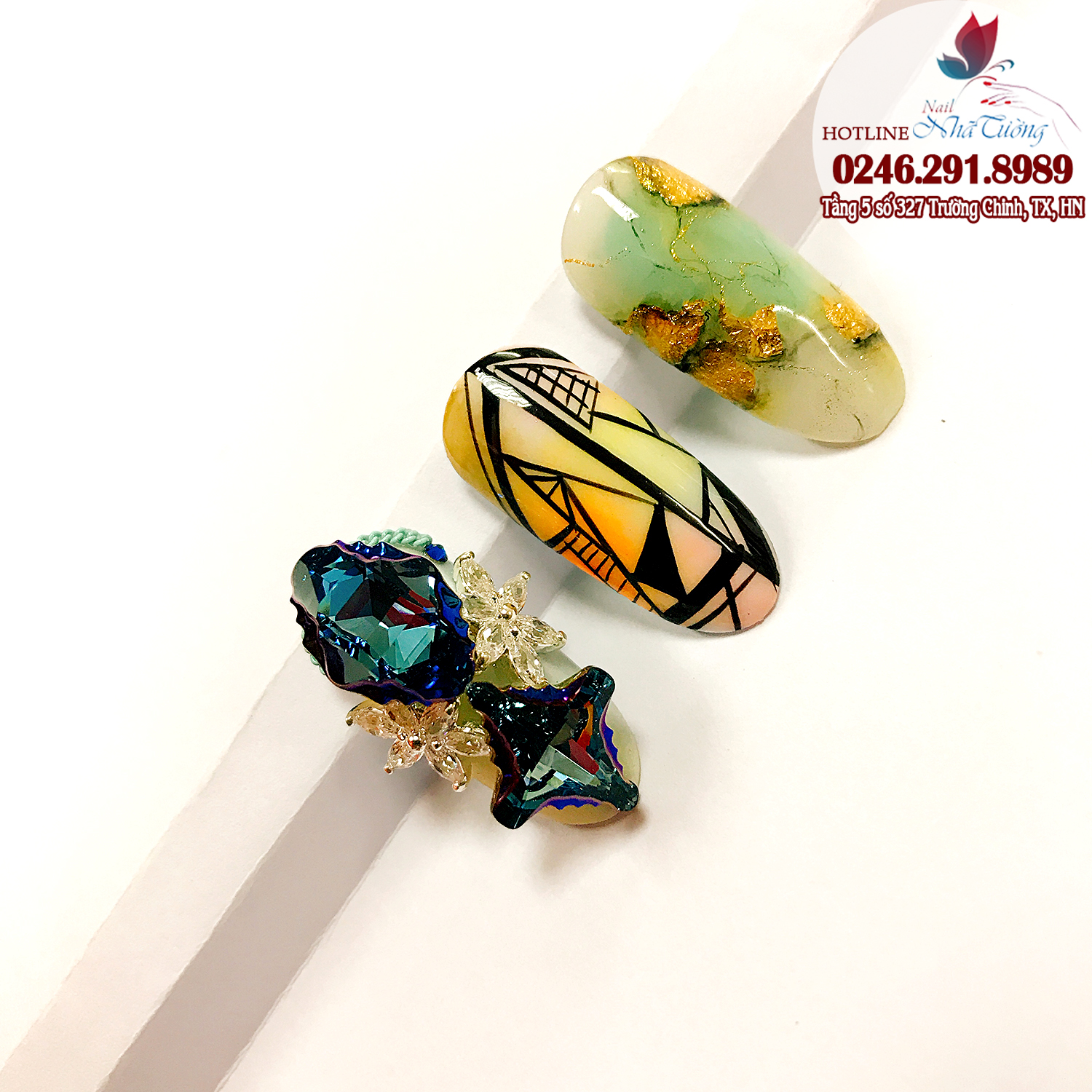 [ Clip ] Hướng dẫn tạo vân đá bài 1