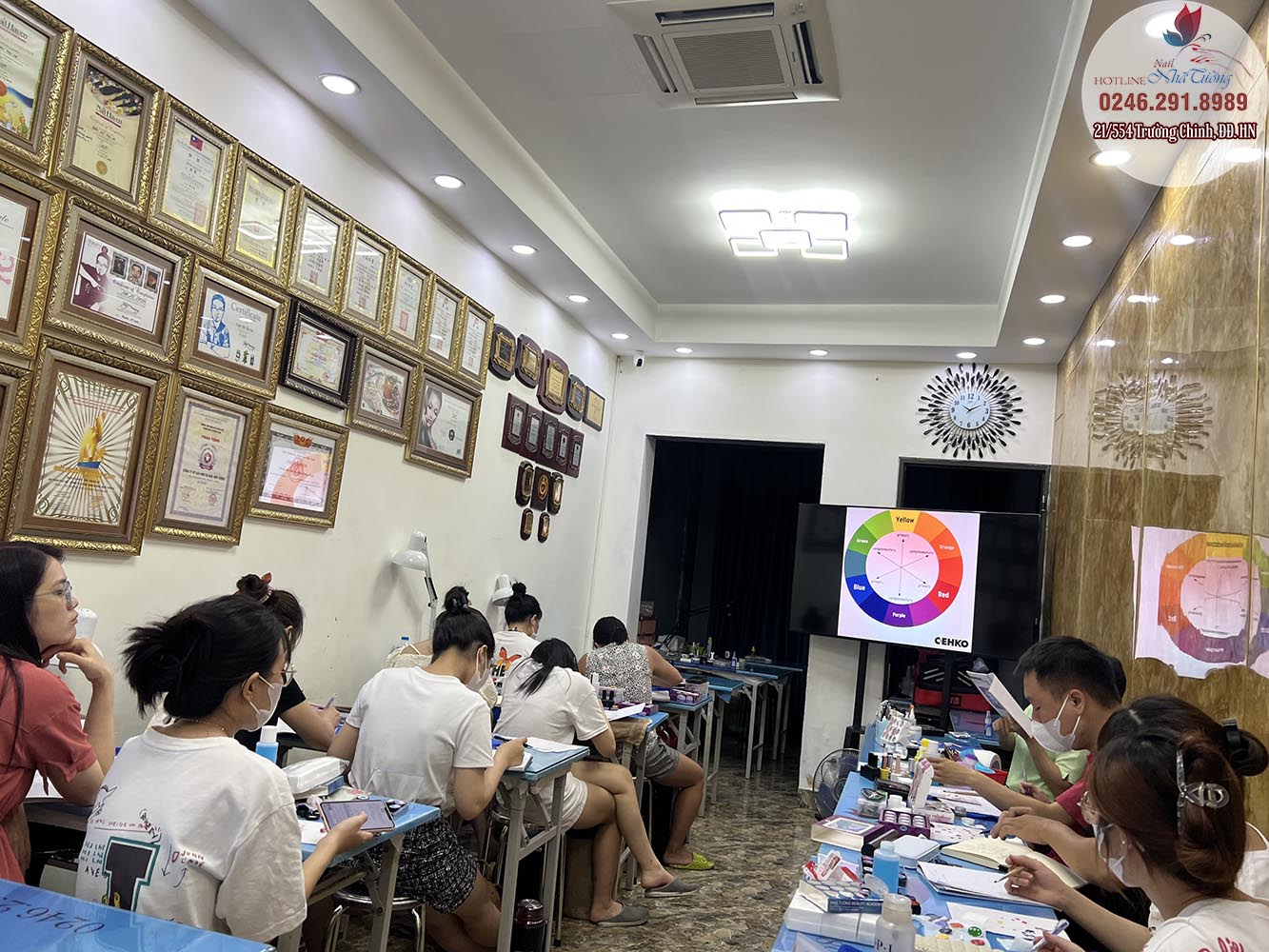 Sức hút từ trường dạy nail cao cấp Nhã Tường Sức hút từ trường dạy nail cao cấp Nhã Tường