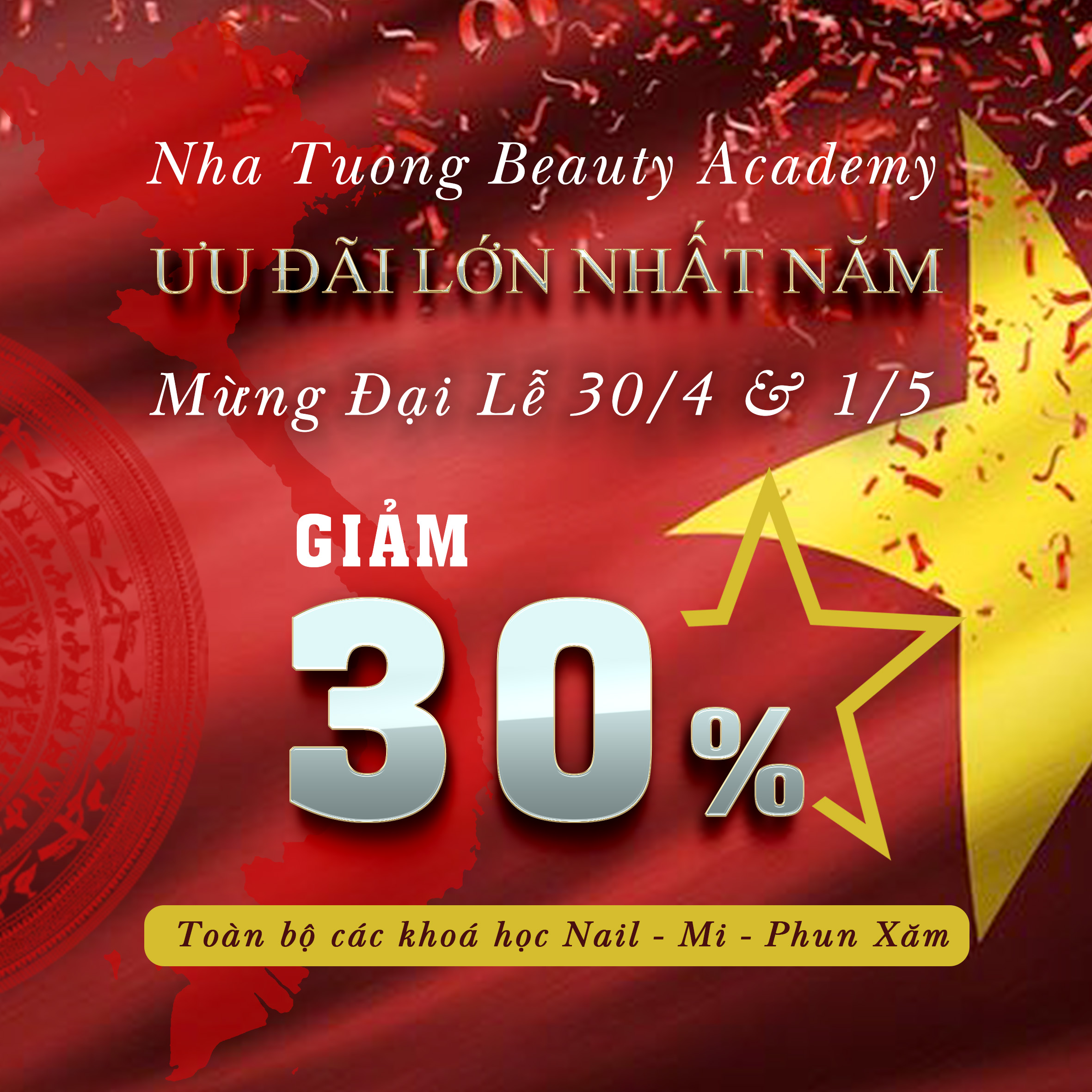 Ưu đãi đặc biệt dành nhân ngày 30/4 và 1/5 Ưu đãi đặc biệt dành nhân ngày 30/4 và 1/5