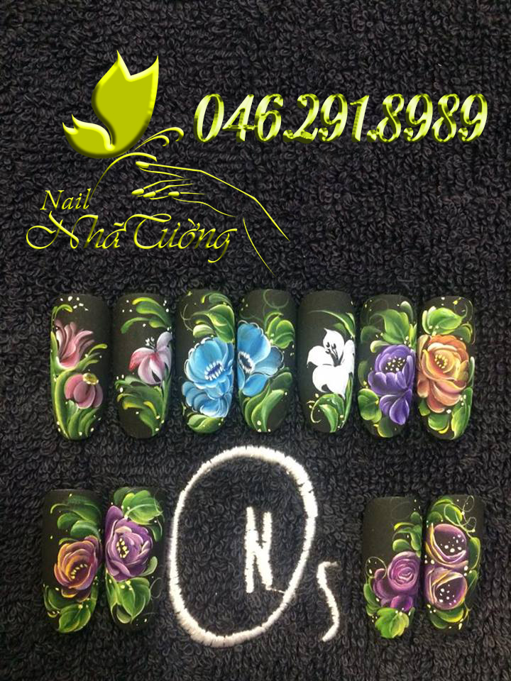 Học nail chuyên nghiệp , dạy nail cấp bằng quốc tế -2 