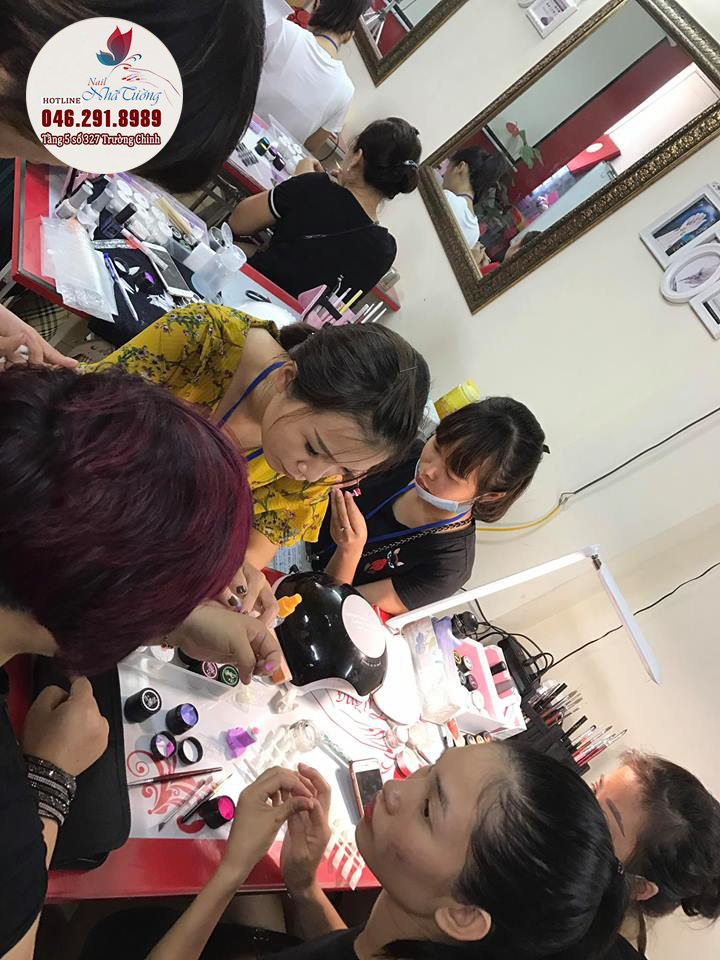 Dạy học nail 3