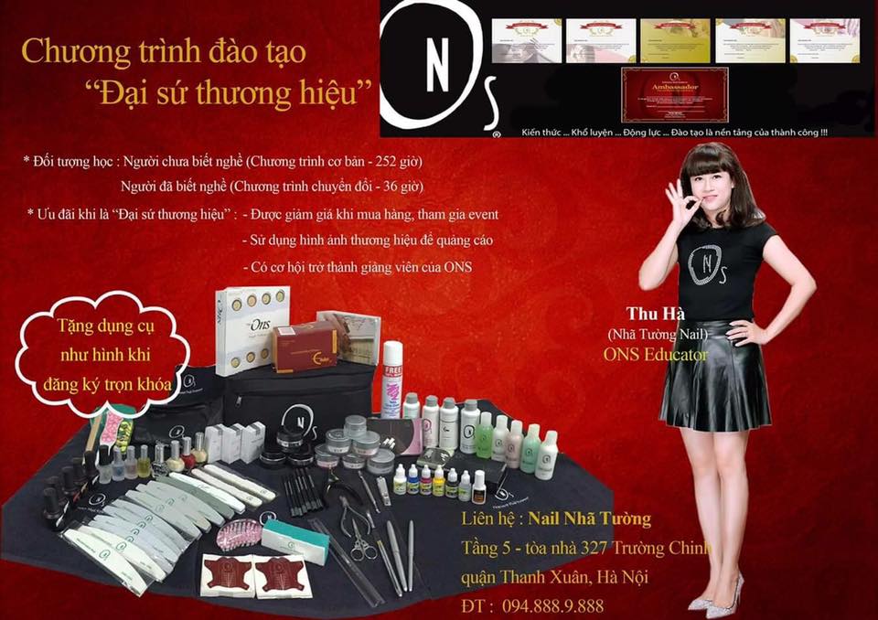 Khai giảng chương trình dạy nail đào tạo “Đại sứ thương hiệu” của Odyssey Nail Systems Khai giảng chương trình dạy nail đào tạo “Đại sứ thương hiệu” của Odyssey Nail Systems